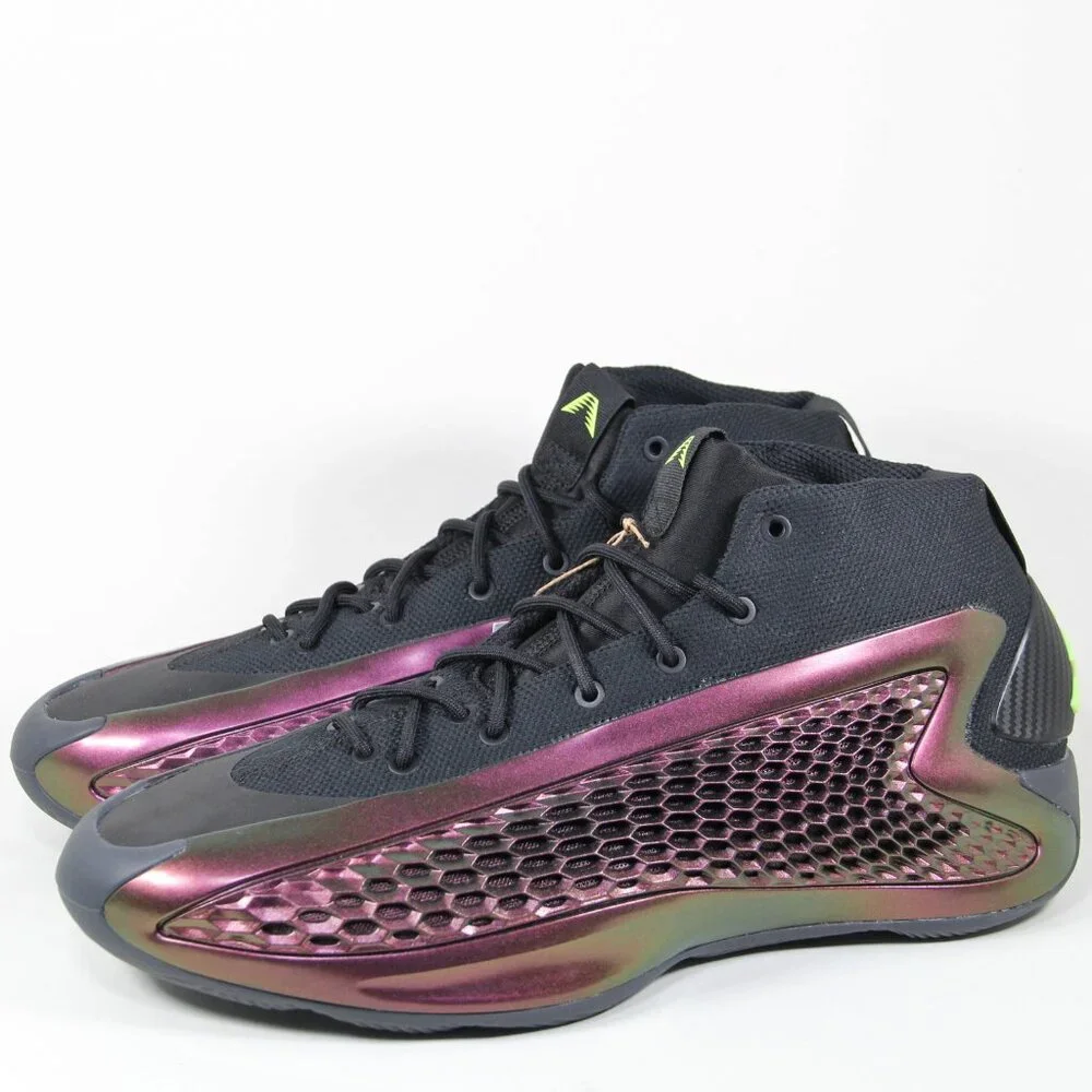 Adidas AE 1 'The Future' Basketball Shoes Mens 10.5 Black Purple